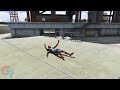 GTA 5 Iron Spiderman Motorcycle Stunts/Fails/Ragdolls (Euphoria Ragdolls) Long Video Ep 2