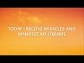 GET INTO RECEIVING MODE! - Positive Morning Affirmations