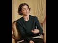 What did Timothée Chalamet learn about love and heartbreak in 