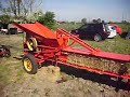 Massey Harris & Nicholson Baler Steam on the Levels 2018