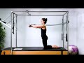 Pilates Workout | Cadillac Trapeze Table | Full Body 50min | Level 2 (Beginner)