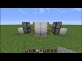 How to make 2x2 Piston door (Easy)