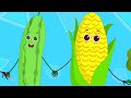 Ten Little Fruits Jumping On The Bed + More Nursery Rhymes And Baby Songs