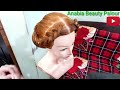 Bridal Bun Hairstyle Full Tutorial#By Salma Shahzad#Women Beauty1#Hairstylefranch#Hairsty Fishtail#