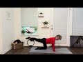 Work out from the comfort of your home! Mat total body workout ￼