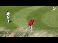 Trump struggles to get golf ball uphill at Doonbeg golf course