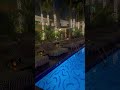 Amazing #pool at night at the #hollywood #roosevelt hotel #walkingvideo
