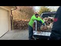 FIREWOOD | Delivering/stacking truckload (Approx. face cord) of JPF