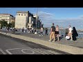 Crossing Galata Tower Bridge Istanbul by car