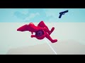 OP Ranged Unit vs UFO in Sky TABS Mod Brick Destruction Quick Test Totally Accurate Battle Simulator