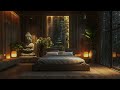 ASMR Rain Sounds for Sleeping - ZEN GARDEN AMBIANCE With Relaxing Light Rain Sounds - Rain Ambience