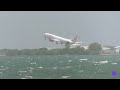 13 Minutes of Windy Plane Spotting at Kingston Norman Manley Int'l Airport | 27-07-24