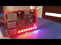 Raspberry Pi LED add-on board demo