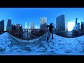 360º Video - Chicago, Michigan Ave., The Bean to Tribune Plaza