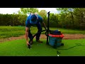3 Month DIY Putting Green Build in Under 20 Minutes- Timelapse