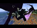 MEGA MUTANT WARDEN VS MEGA WITHER STORM in Minecraft