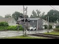 Railroad Crossing Signals at Stanwood Street Running on Battery Backup - 6/23/24