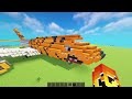 Best Airplane Build challenge In Minecraft 😱 - 10 Sec vs 1 Min vs 10 Min