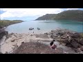 1 MINUTE ADVENTURE - Jet Skis, Cave paintings & tight creeks.  Whitsundays, Australia.