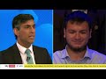 The Battle for Number 10: Rishi Sunak questioned by Sky News audience