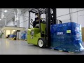 Active collision warning alerts for manned forklift truck applications