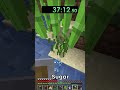 Speedrunning an Ice Block in Minecraft