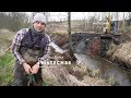 A Beaver Dam Of Incredible Size - Beaver Dam Removal With Excavator No.139