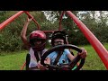 Adelyn & Ivy on the go-kart