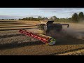 4Kᵁᴴᴰ Claas Lexion 8900 TT with Convio 1380 header, MF 7719 S DynaVT with a Horsch UW 160 chaser bin