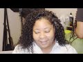 TIRED OF WIGS? DETAILED FLIP OVER SEW-IN METHOD & HOW TO BLEND YOUR LEAVEOUT WITH CURLY HAIR