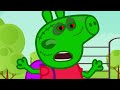 Zombie Apocalypse, Peppa Zombie attacks Peppa's family | Funny Peppa Animation