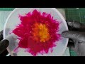 #26. Wow! Stunning Resin Blooming Flower With Alcohol Inks. A Tutorial by Daniel Cooper