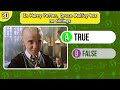 True or False General Knowledge Quiz