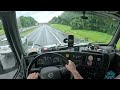 POV Truck Driving USA 4K Massachusetts #truckdriver