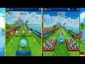 Sonic Dash VS Sonic Dash+ Comparison
