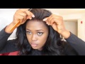 Make Your Lace Frontal/Wig Look Natural(No Sew, No Glue, No Hair Out) Uamazinghair