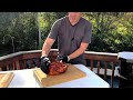 SMOKED WHOLE CHICKEN on a Pit Boss Pellet Grill! | CRISPY SKIN!!!