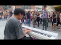 I play Cruel Angel’s Thesis on Piano in Public