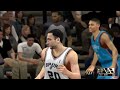 NBA 2k13 OKC vs SAS (OKC Dynasty) (GM1) (Full Game)