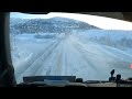 POV Driving Scania S540 - Hardangervidda Norway Road E134