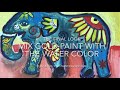 Learn Watercolor Painting.  Paints used ARTEZA watercolor premium paint.
