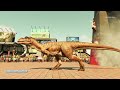DINOSAURS SPEED RACE - Jurassic World Evolution 2