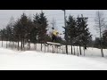 Nasty Snowboarding Jump Fail