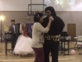 Barbara Coleman dancing with Elvis