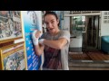Sylvie's Tips  -  Improve Your Muay Thai Elbows Using the Wall