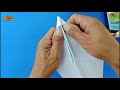 Origami Cara Membuat Pesawat dari Kertas. Origami How to Make a Paper Airplane