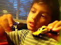 Opening hotwheels unpacking