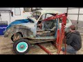 1961 VW restoration | Removing the body