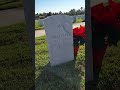 Robert and Helen's plot at the V.A. cemetery in Jacksonville