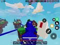 using the new chicken kit with a freind in bedwars part 2